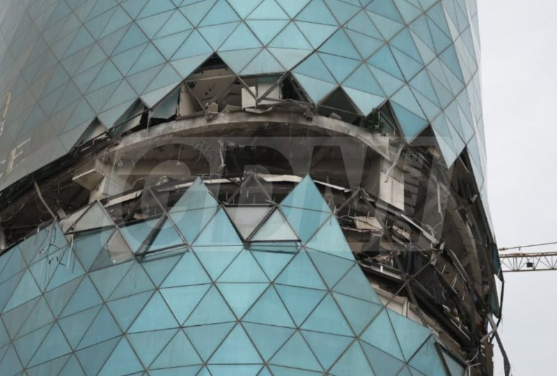 Further images show the scale of destruction following the deadly Iranian attack in Manama